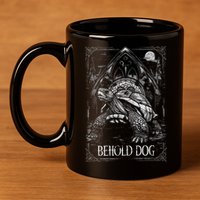 Behold Dog Turtle Elden Merch 11oz C Handle Ceramic Mug