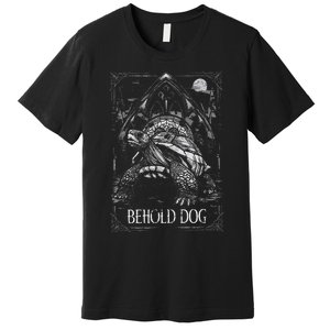 Behold Dog Turtle Elden Merch Premium T-Shirt