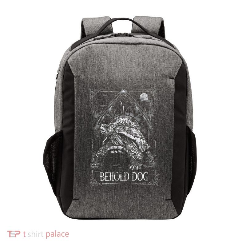 Behold Dog Turtle Elden Merch Vector Backpack