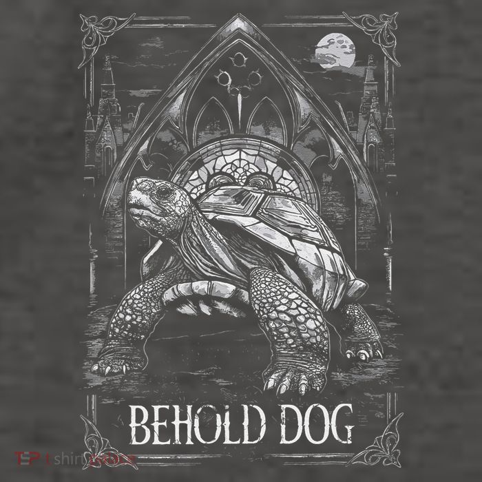 Behold Dog Turtle Elden Merch Vector Backpack