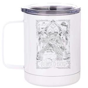 Behold Dog Turtle Elden Merch 12 oz Stainless Steel Tumbler Cup