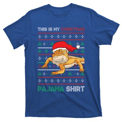 Bearded Dragon This Is My Christmas Pajama Gift T-Shirt