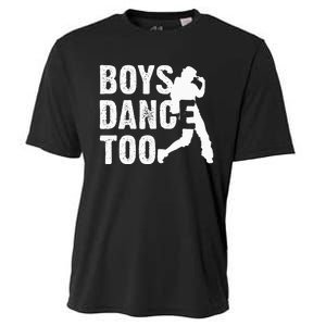 Boy Dance Too Cool Dancing Dancer Cooling Performance Crew T-Shirt