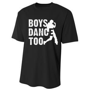 Boy Dance Too Cool Dancing Dancer Performance Sprint T-Shirt