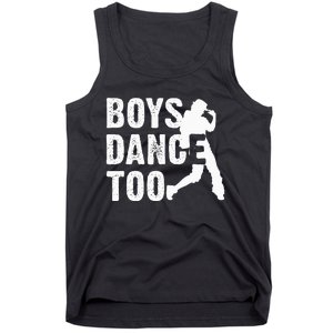 Boy Dance Too Cool Dancing Dancer Tank Top