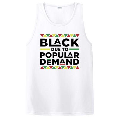 Black Due To Popular Ded African American History Melanin Gift PosiCharge Competitor Tank