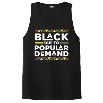 Black Due To Popular Ded African American Pride Melanin Gift PosiCharge Competitor Tank