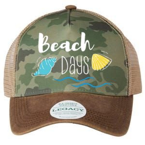 Beach Days Travel Vacation Summer Legacy Tie Dye Trucker Hat