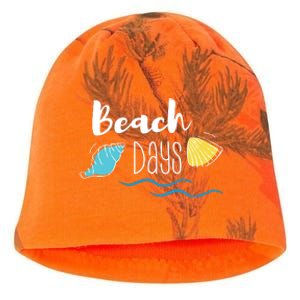 Beach Days Travel Vacation Summer Kati - Camo Knit Beanie