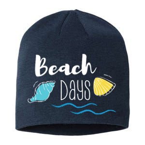 Beach Days Travel Vacation Summer Sustainable Beanie