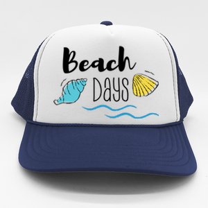 Beach Days Travel Vacation Summer Trucker Hat