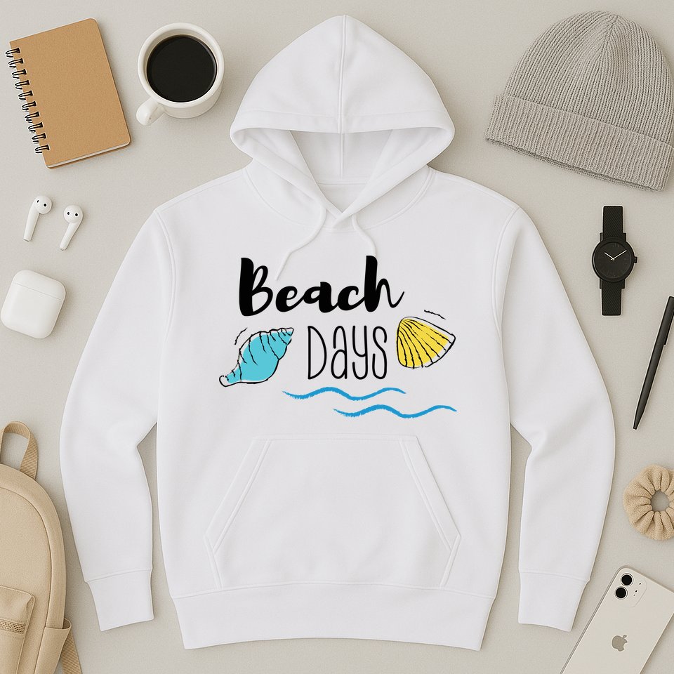 Beach Days Travel Vacation Summer Hoodie