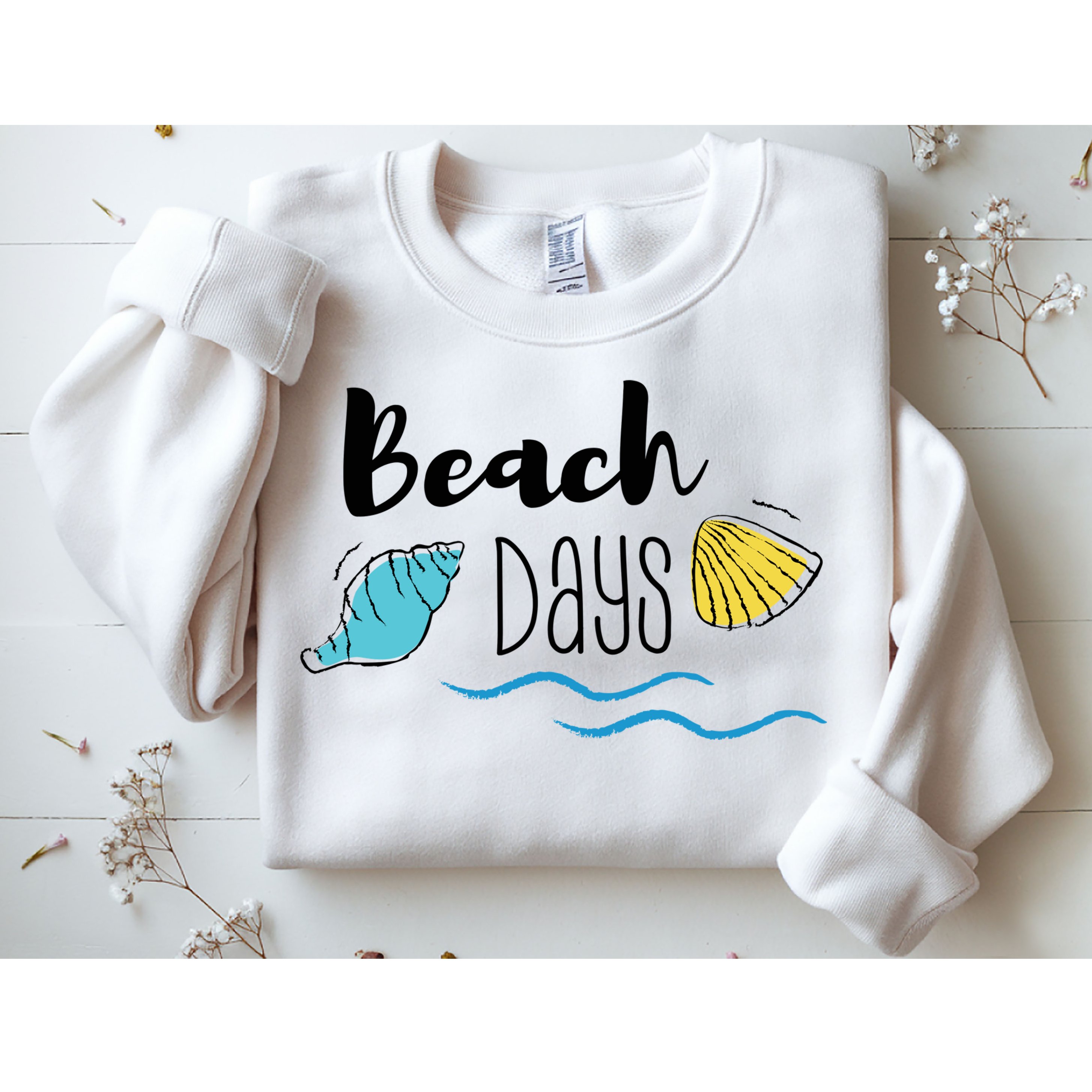Beach Days Travel Vacation Summer Sweatshirt