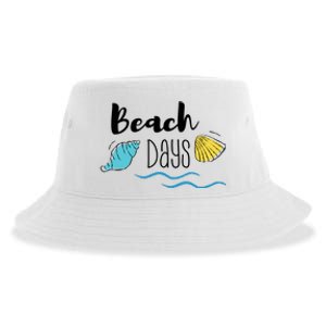 Beach Days Travel Vacation Summer Sustainable Bucket Hat