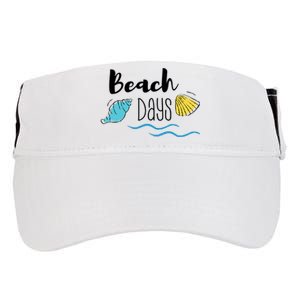 Beach Days Travel Vacation Summer Adult Drive Performance Visor