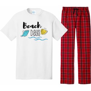 Beach Days Travel Vacation Summer Pajama Set