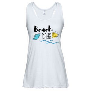 Beach Days Travel Vacation Summer Ladies Essential Flowy Tank