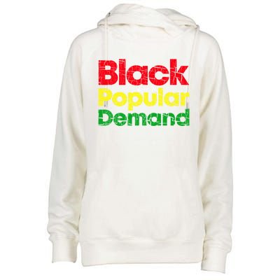 Black Due To Popular Ded History Melanin Equality Gift Womens Funnel Neck Pullover Hood