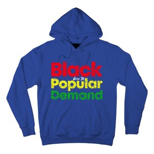 Black Due To Popular Ded History Melanin Equality Gift Hoodie