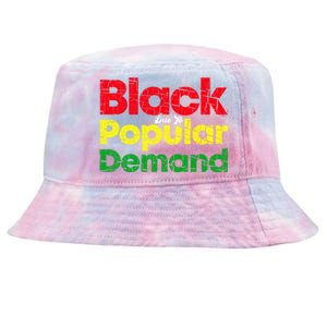 Black Due To Popular Ded History Melanin Equality Gift Tie-Dyed Bucket Hat