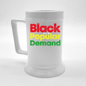 Black Due To Popular Ded History Melanin Equality Gift Beer Stein