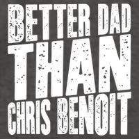 Better Dad Than Chris Benoit Vector Backpack