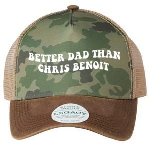 Better Dad Than Chris Benoit Legacy Tie Dye Trucker Hat