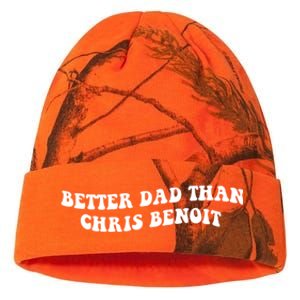 Better Dad Than Chris Benoit Kati Licensed 12" Camo Beanie