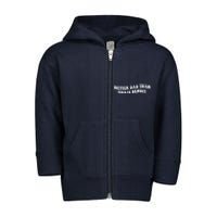 Better Dad Than Chris Benoit Toddler Zip Fleece Hoodie