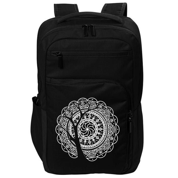 Bohemian Dala Tree Shadow Gift Gypsy Soul Boho Gift Impact Tech Backpack