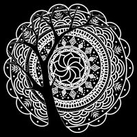 Bohemian Dala Tree Shadow Gift Gypsy Soul Boho Gift Impact Tech Backpack