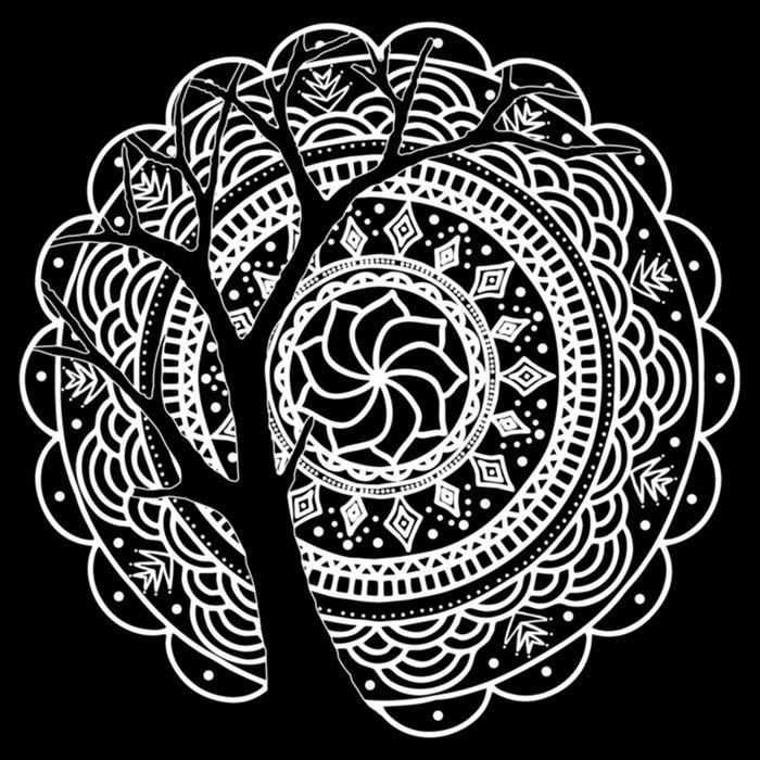 Bohemian Dala Tree Shadow Gift Gypsy Soul Boho Gift Impact Tech Backpack
