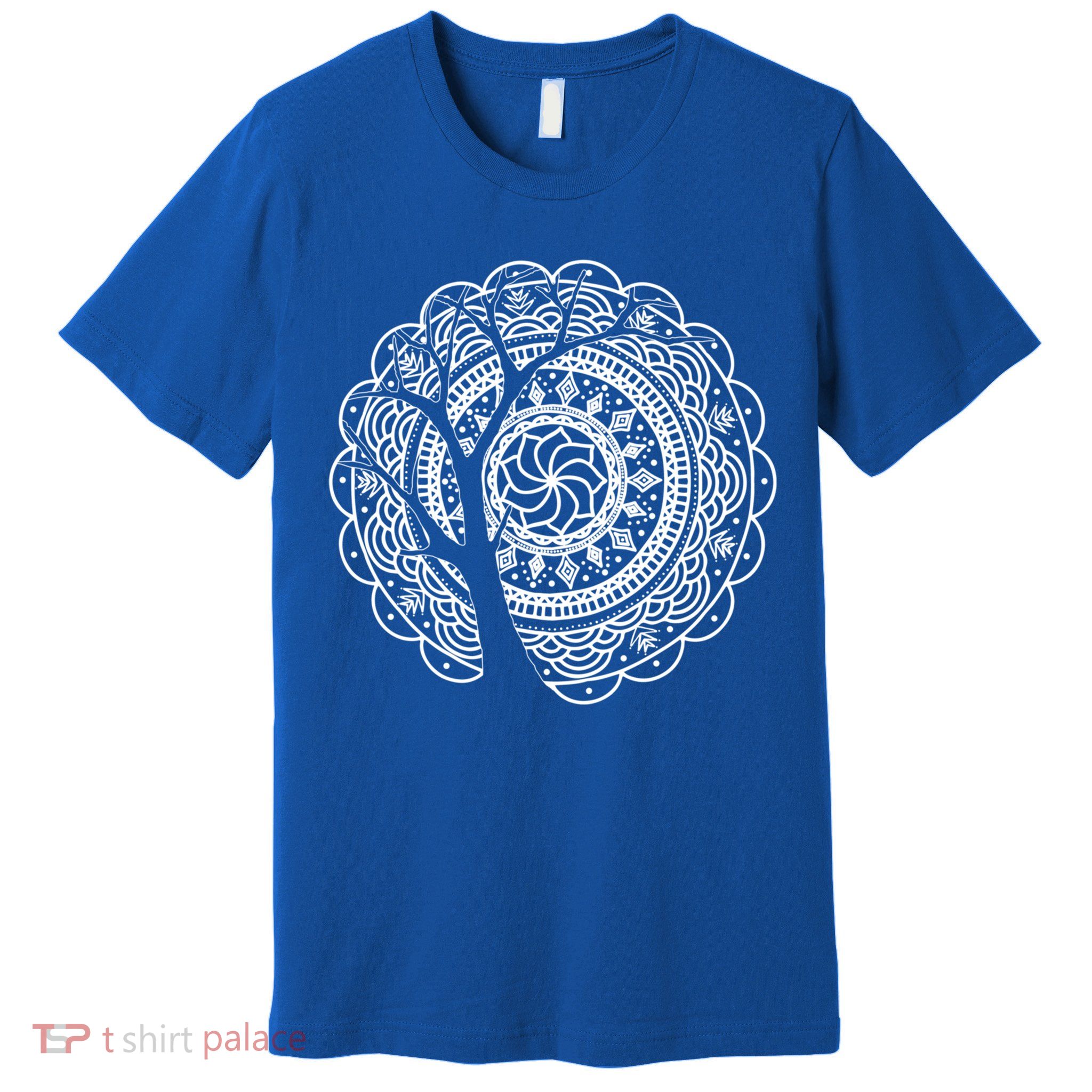 Bohemian Dala Tree Shadow Gift Gypsy Soul Boho Gift Premium T-Shirt