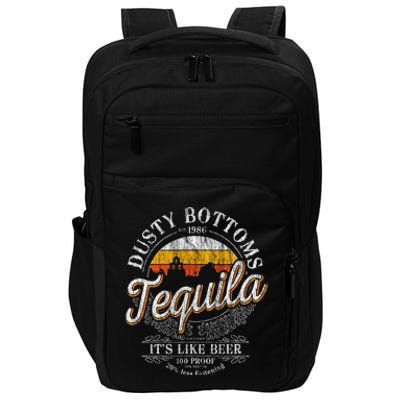 Bottom Dusty Three Amigos Fitted Mexico Tequila Lover Impact Tech Backpack