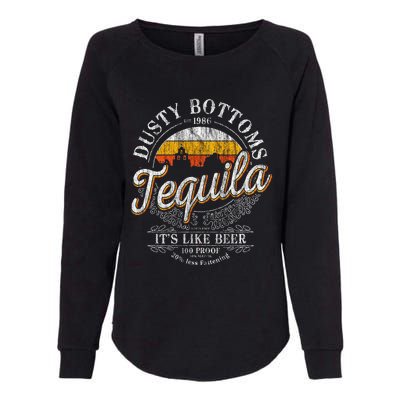 Bottom Dusty Three Amigos Fitted Mexico Tequila Lover Womens California Wash Sweatshirt