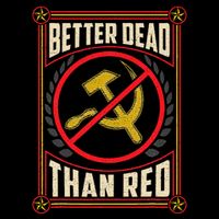 Better Dead Than Red Funny Cold War Era Anti Communism Fun Apron