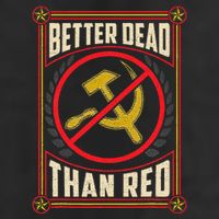 Better Dead Than Red Funny Cold War Era Anti Communism Fun Hat