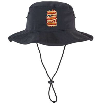 Bad Day To Be A Hot Dog July 4th Patriotic Summer Bbq Funny Legacy Cool Fit Booney Bucket Hat