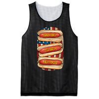 Bad Day To Be A Hot Dog July 4th Patriotic Summer Bbq Funny Mesh Reversible Basketball Jersey Tank