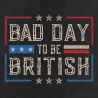 Bad Day To Be British Funny Humor Quote 1776 Usa 4th Of July Adult Drive Performance Visor