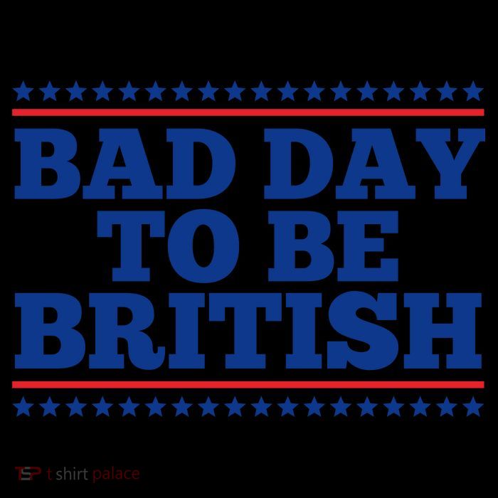 Bad Day To Be British Funny 4th Of July Zip Tote Bag