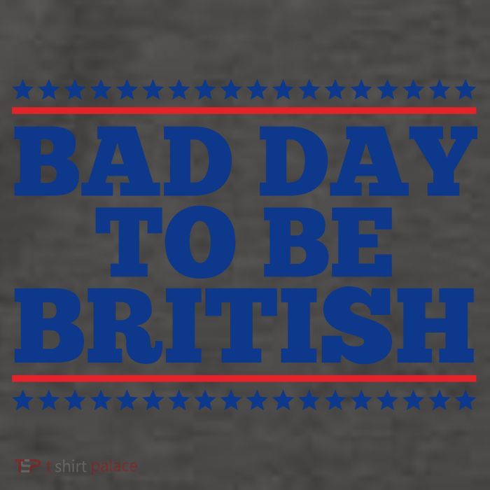 Bad Day To Be British Funny 4th Of July Vector Backpack