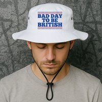 Bad Day To Be British Funny 4th Of July Bucket Hat