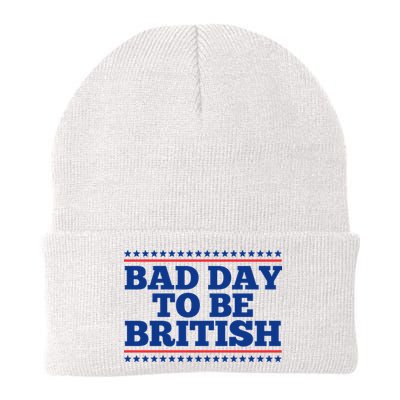 Bad Day To Be British Funny 4th Of July Beanie