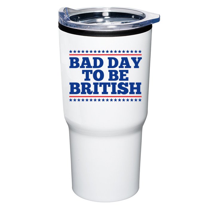 Bad Day To Be British Funny 4th Of July Tumbler