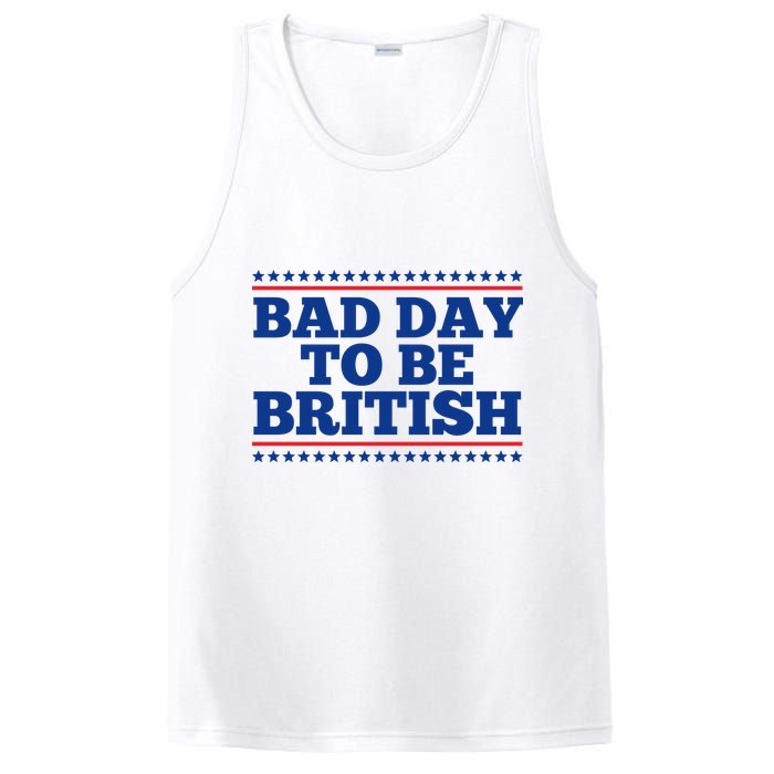 Bad Day To Be British Funny 4th Of July PosiCharge Competitor Tank