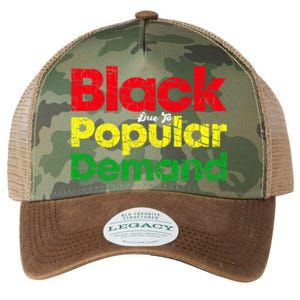 Black Due To Popular Ded History Melanin Equality Cool Gift Legacy Tie Dye Trucker Hat