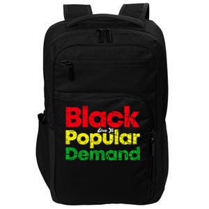 Black Due To Popular Ded History Melanin Equality Cool Gift Impact Tech Backpack