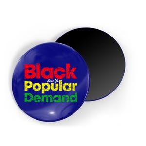 Black Due To Popular Ded History Melanin Equality Cool Gift Magnet