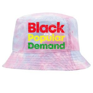 Black Due To Popular Ded History Melanin Equality Cool Gift Tie-Dyed Bucket Hat